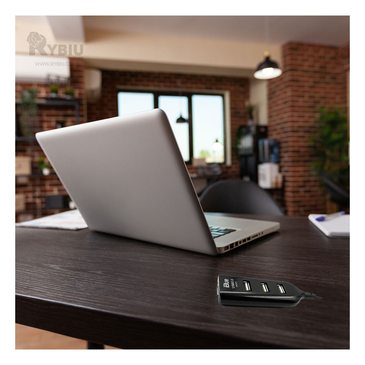 Conector Pequeño de 1m de Color Negro Y+Post-it adhesivos