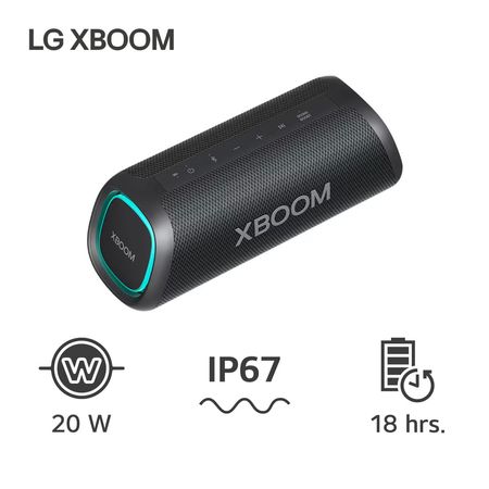 Parlante LG Bluetooth XG5QBK.DPERLLK Negro