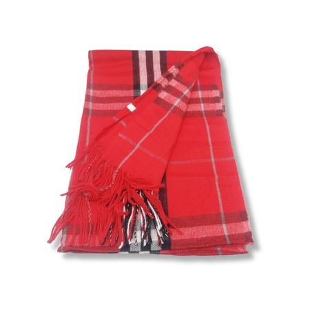 Maxi Bufanda Mujer Rojo