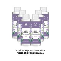 Aceite corporal lavanda Vena 250 ml 6 Unidades