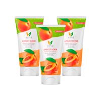 Exfoliante Natural Apricot Scrub 150gr 3 Unidades