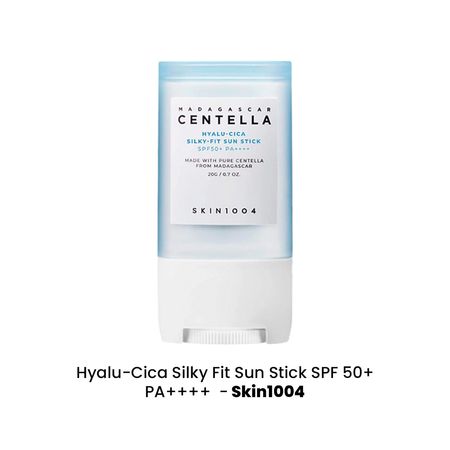 Hyalucica Silky Fit Sun Stick Spf 50+ Pa++++ 20gr 2 Unidades