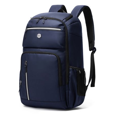 Mochila Hombre KAKA Series 0003 Impermeable Urbana Viaje Laptop Azul