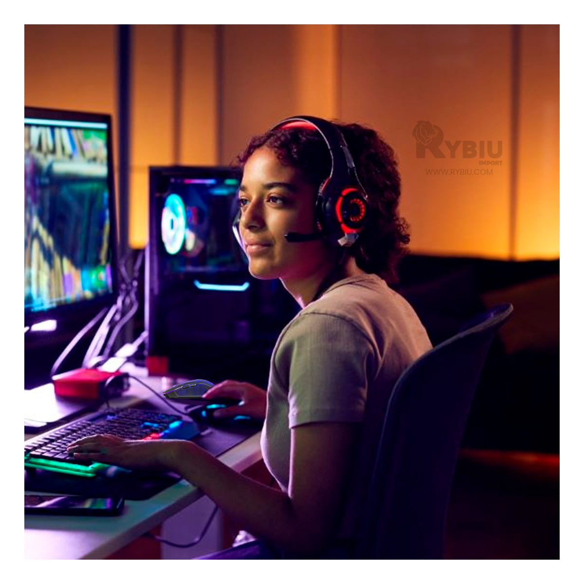 Mouse de Navegacion Sencilla y Control Fluido Negro