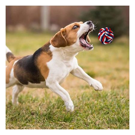 Pelota Resistente de Algodon Multicolor Y+Papel de Regalo