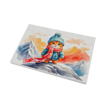 Paint by Numbers Snow cat 20x30cm