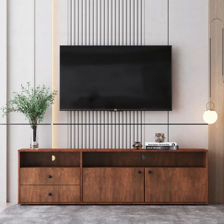 Mesa de TV Amelie 60” Ventitas Home Color Caramelo