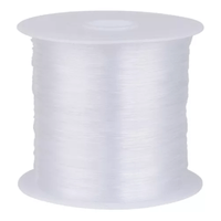 Rollo de Hilo Nylon para Armar Bisutería Pulsera Hilo de Pescar por 1038 Metros de Largo