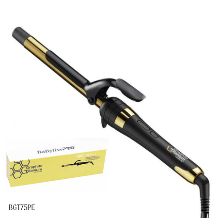 Rizadora Babyliss Iónico Graphite Titanium Spring 3/4