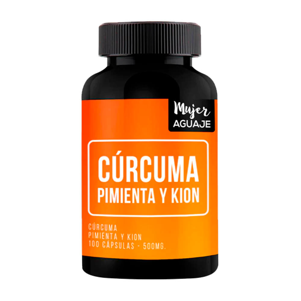 Cúrcuma, Pimienta y Kion 500 mg Mujer Aguaje
