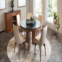 Comedor Dmuebles 5 sillas Adela - Beige