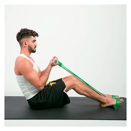 Elastico para Pilates en Color Verde Y+Post-it adhesivos