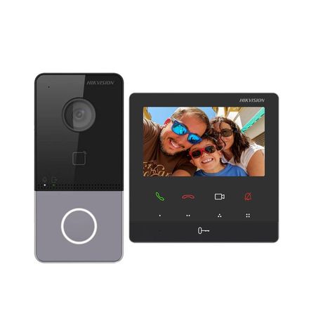 Videoportero Ip Wifi Ds Kis606 Hikvision Full Hd 1 Monitor Ip Llamada Aplicativo