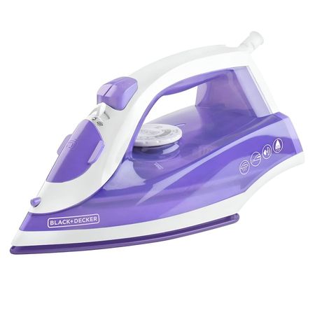 Plancha black decker IRBD204 true glidei morado