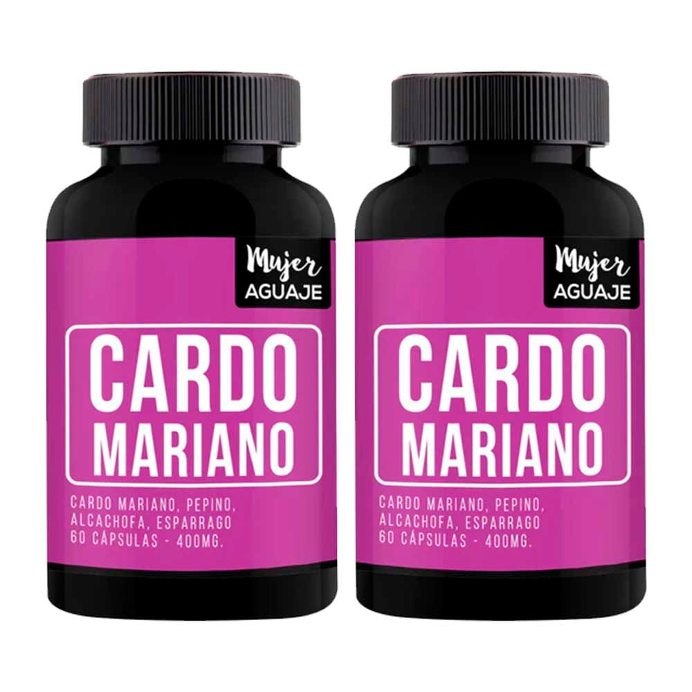 Cardo Mariano 400 mg Mujer Aguaje Pack x 2