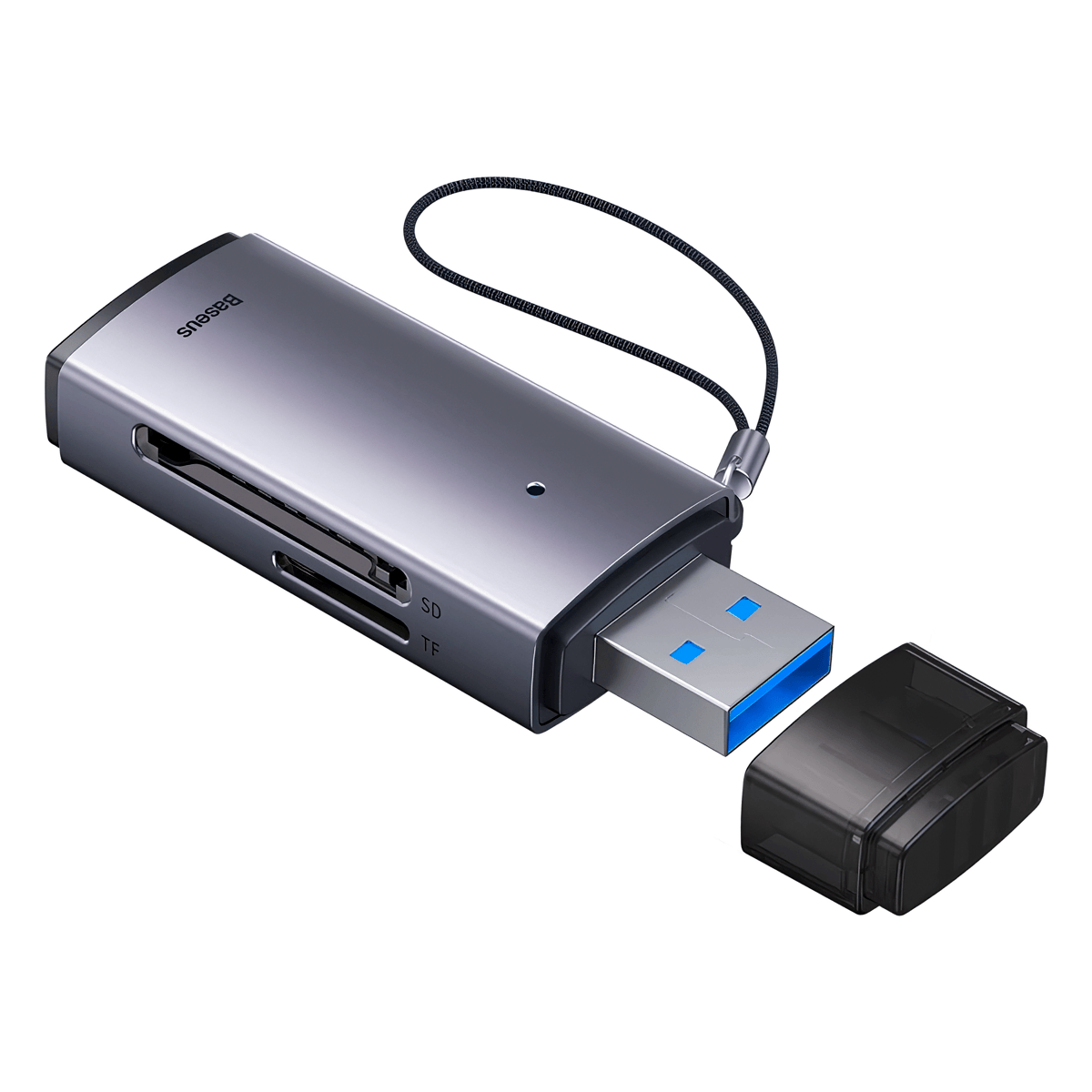 Lector de tarjetas SD TF USB 3.0 Baseus