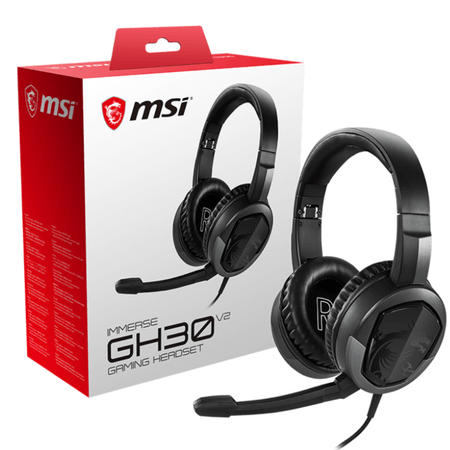 Audifono Gamer Msi Con Microfono Desmontable Inmerser Gh30 V2