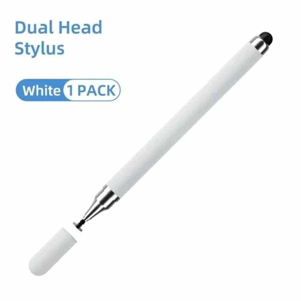 Lapiz Stylus Pen 2 en 1 - Blanco