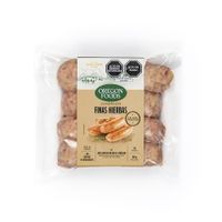 Chorizo Finas Hierbas OREGON FOODS Paquete 400g