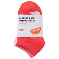 Medias Pack x 3 Mod9 Niña EUREKA