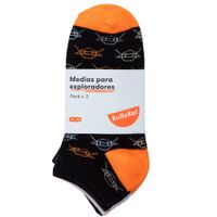 Medias Pack x 3 Mod7 Teen Niño EUREKA