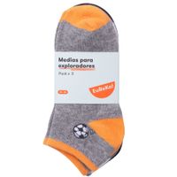 Medias Pack x 3 Mod7 Teen Niño EUREKA