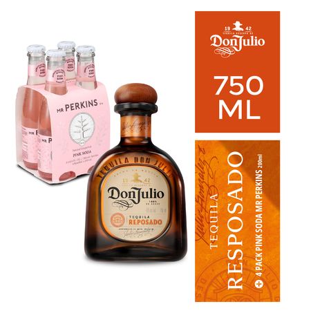 pack-tequila-don-julio-reposado-botella-750ml-agua-tonica-mr-perkins-pink-soda-botella-200ml-paquete-4un