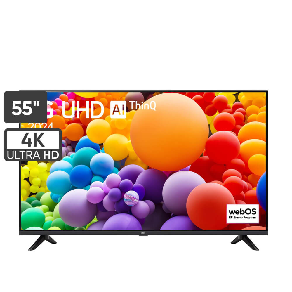 Televisor LG LED 55"" UHD 4K ThinQ AI 55UT7300PSA