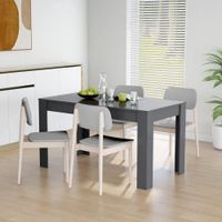 Mesa de Comedor Clásica TU MESITA Liana color Gris