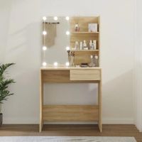 Tocador Clásico TU MESITA klein color Duna 1 cajón LED