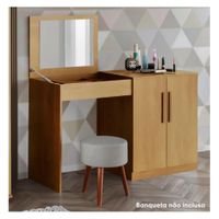 Tocador Moderno TU MESITA Fabiana color Blanco 3 puertas