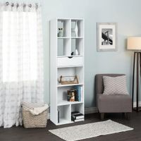 Librero Estante TU MESITA Sandy color Blanco 1 cajón