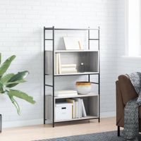 Estante Librero Industrial TU MESITA Ringo color Gris 2 niveles