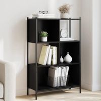 Librero Estante TU MESITA Mirlo Color Negro 3 niveles