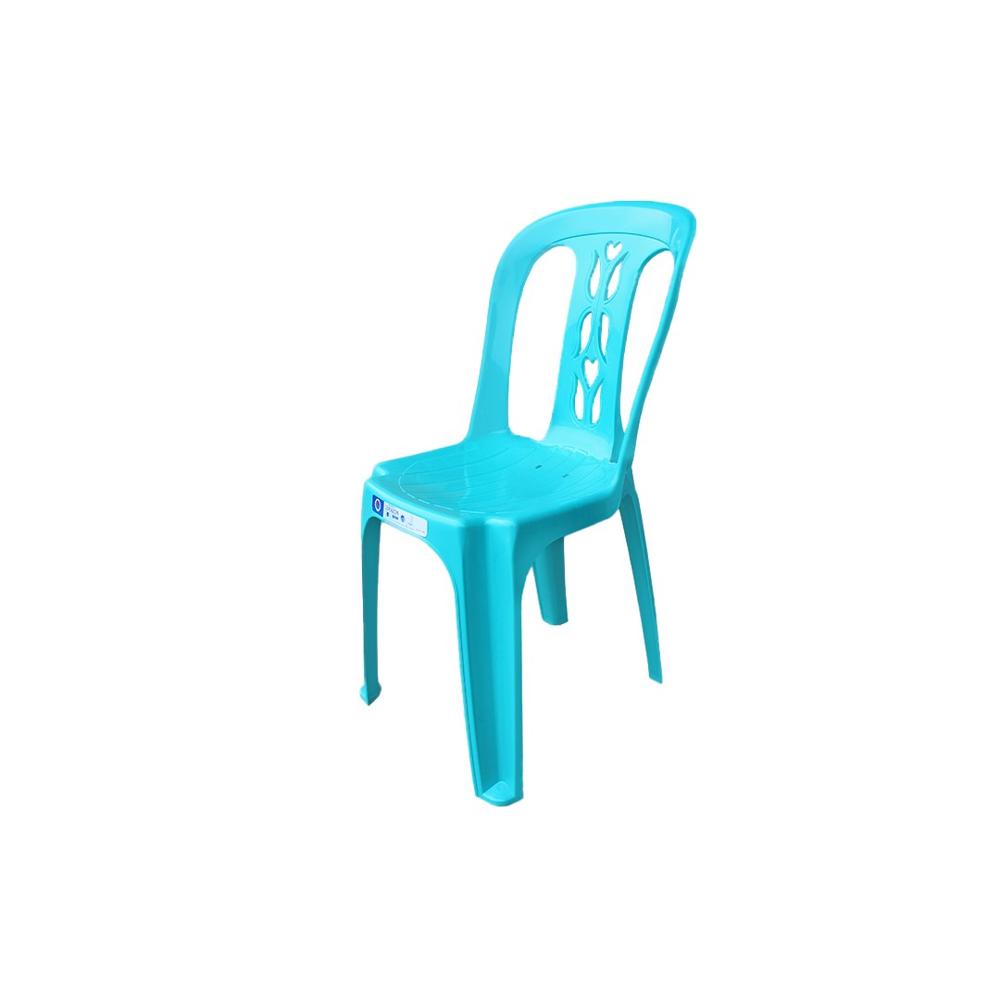 Silla Irsa Plast Moderna Corazón Turquesa