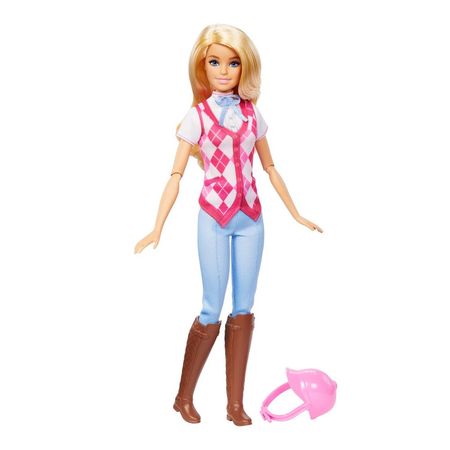 Muñeca Barbie Malibú Equitación