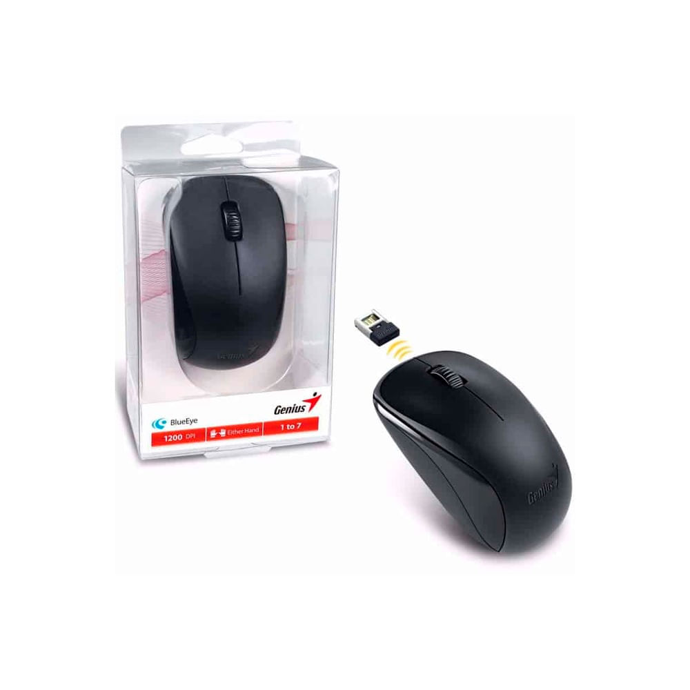 Mouse Inalambrico Genius NX-7000 Black