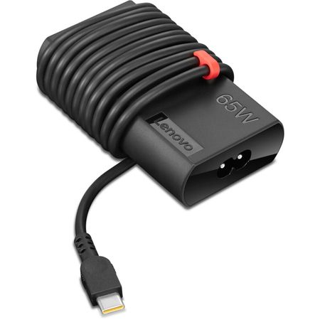 Lenovo Cargador USB-C 65W ThinkPad Premium Slim Original - 4X20V24674 Lenovo Cargador USB-C 65W ThinkPad Premium Delgado Original - 4X20V24674