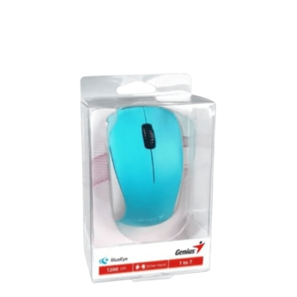 Mouse Inalambrico Genius NX-7000 White and sky blue