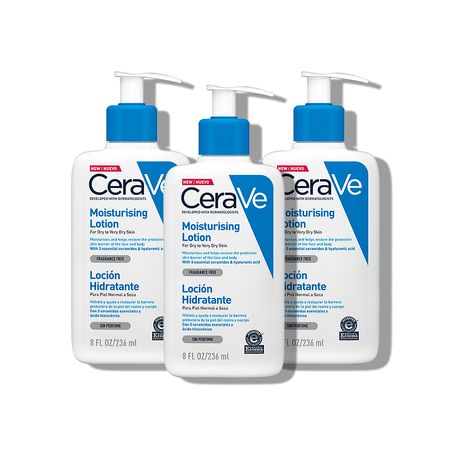 Loción Hidratante Cerave 236 ml 3 Unidades