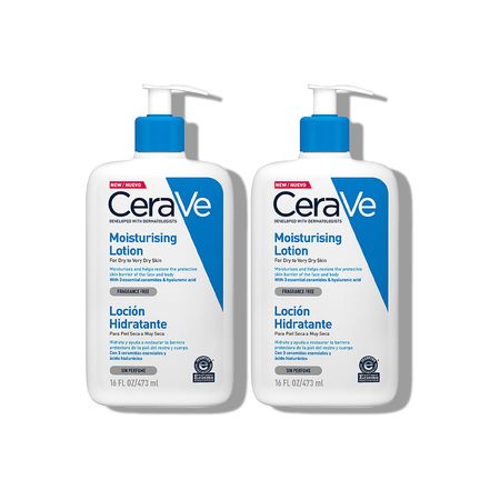 Loción Hidratante Cerave 473 ml 2 Unidades