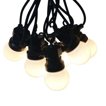 Guirnalda Led Colgante 5 metros y 10 focos Luz | Amarilla