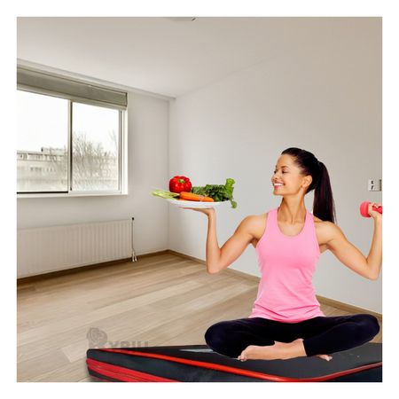 Colchon Ideal y Fitness Talla M Rojo Y+Post-it adhesivos