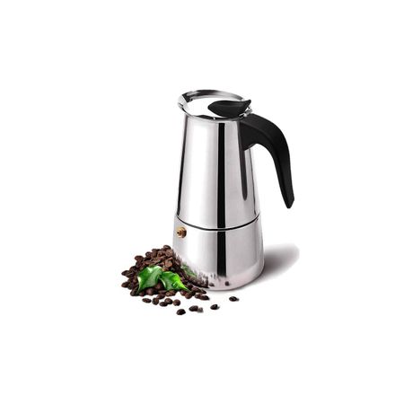 Cafetera Espresso Maker Italiana 6 Tazas Acero Inoxidable