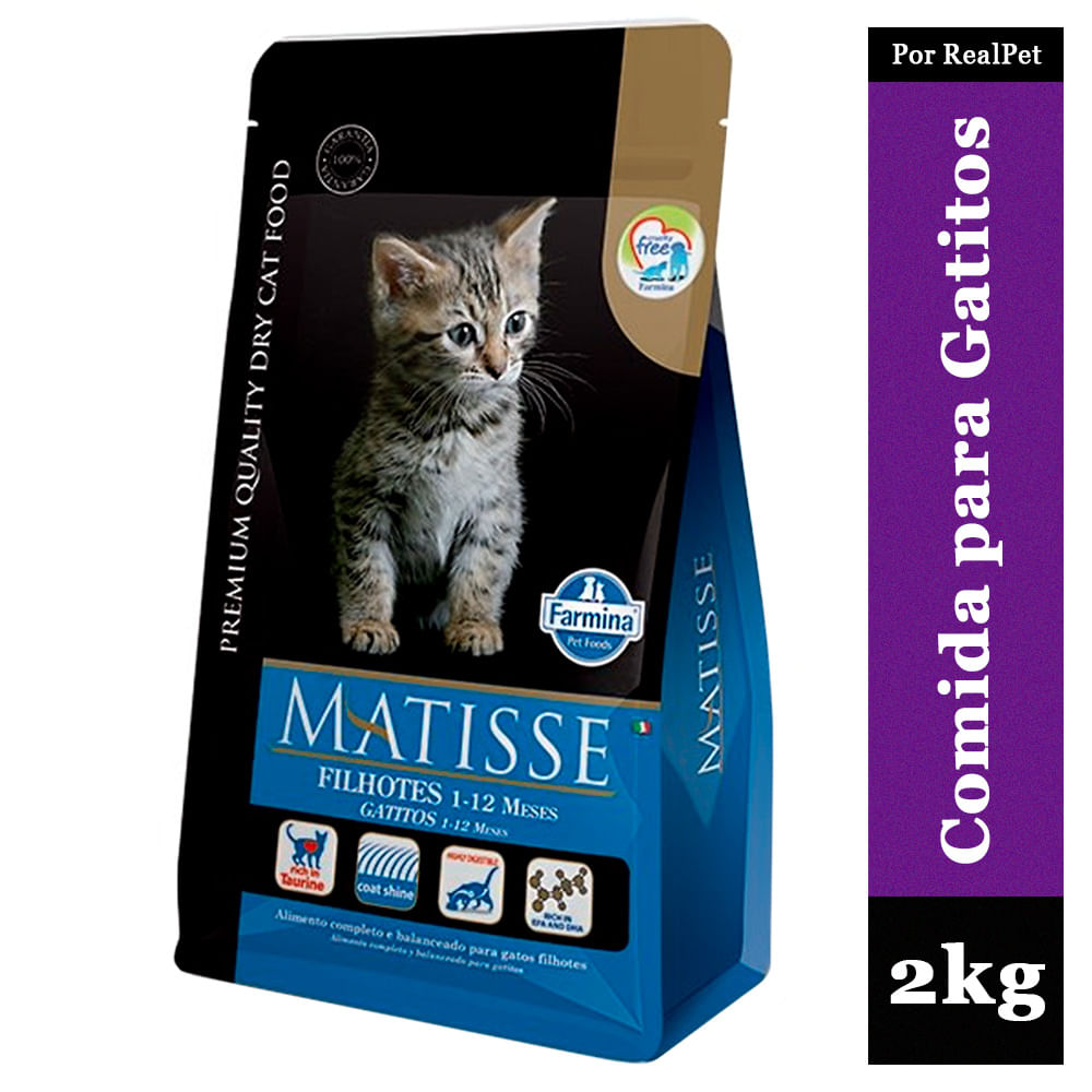 Comida para Gatitos Matisse Filhotes 1 a 12 meses 2 kg