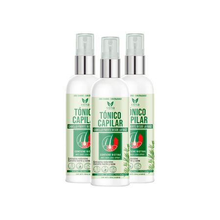 Tonico capilar Vena 120 ml 3 Unidades