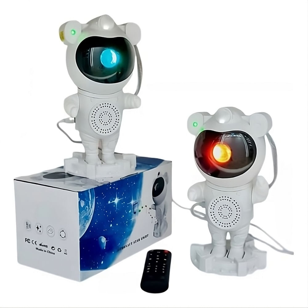 Astronauta Proyector de Galaxias con Parlante