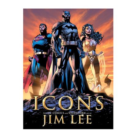 Libro Ilustrado ICONS El Arte de Jim Lee en DC Comics y Wildstorm