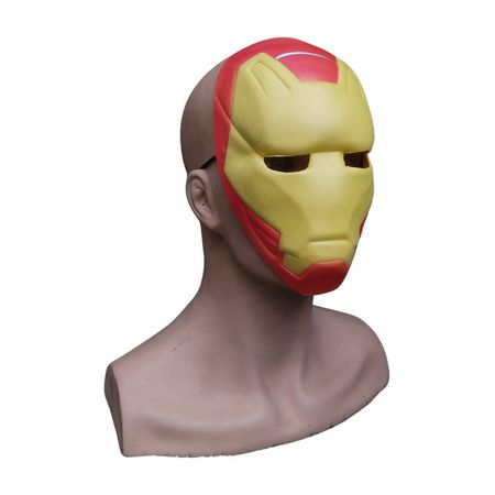 MÁSCARA DE IRON MAN DE GOMA EVA PARA NIÑOS