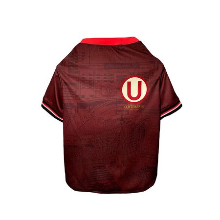 Camiseta Oficial Universitario Talla 2 Guinda